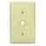 Leviton 80718-I Phone/Cable Wallplate