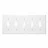 Leviton 80723-W Toggle Wallplate
