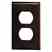 Leviton 85003 Duplex Wallplate