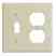 Leviton 86005 Combo Wallplate