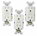 Leviton X7599-3W 15a125v Slm Tr Gfci 3pk
