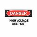 Brady 40667 Electrical Hazard Sign