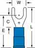 3m MNG14-10FX 3M  Fork Nylon Insulated