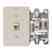 Leviton 40257-I Jack W/plt 630a 6p4c Iv