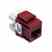 Leviton 5G110-RR5 Jack Cat 5e+ 8p8c Red