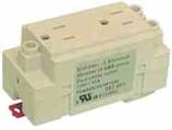 Abb 1SNA 892 461 R1500 ABB Entrelec  3W 15A 125V DIN Rail Mountable Duplex Rectacle