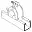 Cooper B-line B4068(13 / 8) Cooper B-Line  B4068(13/8) Insulclamp Cable Clamp
