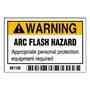 Brady 81106 Arc Flash Hazard Label
