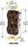 Hubbell-kellems HBL5352I Hubbell-Kellems  Duplex Flush Receptacle