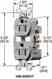 Hubbell-kellems HBL8300I Hubbell-Kellems  Hospital Grade Duplex Receptacle