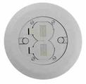 Hubbell-kellems PFBCGYA Hubbell-Kellems  Round Floor Box Cover and Flange