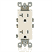 Leviton T5825-T Tamper Resistant Duplex Receptacle