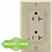 Leviton T5380-W 20a Tr Surge Recpt