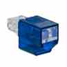 Leviton SRJPB-L Secure RJ45 Port Blocker Blue