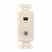 Leviton 40659-T Telephone/Video Insert