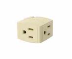 Leviton 692-I 3 Outlet Cube Adapter