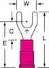 3m MV18-8FK 3M  Vinyl Insulated Brazed Seam Fork Terminal Turkiye