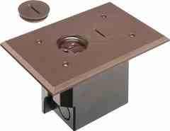 Arlington FLBR101BR Rectangular Floor Box Assembly Turkiye