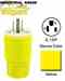 Leviton 14W47 15 Amp Watertight Plug Turkiye
