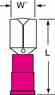 3m MNGI18-250DFX 3M  Female Disconnect Nylon Insulated Turkiye