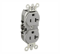 Leviton 5362-GYS Duplex Receptacle Turkiye