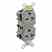 Leviton 5462-GY Narrow Duplex Receptacle Turkiye