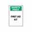 Brady 85323 First Aid Sign Turkiye