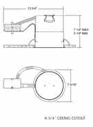 Juno Lighting TC2R Incandescent Housing Turkiye