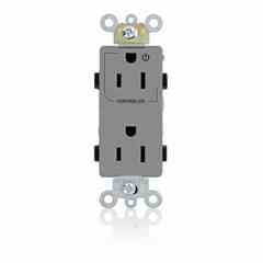 Leviton 16252-1PG Decora Single Receptacle