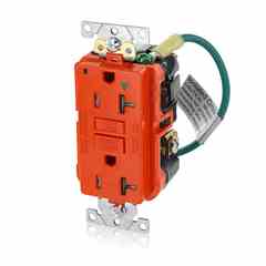 Leviton GFTR2IGO Tamper Resistant GFCI Receptacle