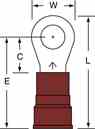 3m MN8-38RK 3M  Nylon Insulated Brazed Seam Ring Tongue Terminal Turkiye