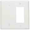 Leviton P1426-W Combo Wallplate Turkiye