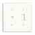 Leviton 86077 Combo Wallplate
