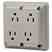 Leviton 1254-R 4 In 1 Recept