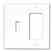 Leviton 80707-GY Combo Wallplate