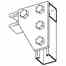 Cooper B-line B142GRN Cooper B-Line  Four Hole Corner Gusset Plate