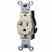 Leviton 5801-T Single Receptacle