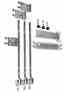 Abb 64743180 ABB  Motor Output Busbar Kit R7