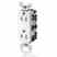 Leviton TDR15-GY Tamper Resistant