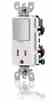 Leviton T6525-A 15 Amp Combination Decora Receptacle Turkiye
