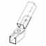 Cooper B-line B162ZN Cooper B-Line  BLN  TWO HOLE OPEN ANGLE 30