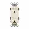 Leviton 16252-W 15A Duplex Receptacle