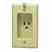 Leviton 688-I Clock Hanger Receptacle