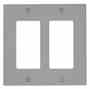Leviton 80409-NGY Decora/GFCI Wallplate