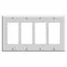 Leviton 80412-W Decora/GFCI Wallplate