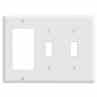 Leviton 80421-W Comb Wallplate