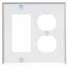 Leviton 80455-W Comb Wallplate