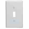 Leviton 80501-W Toggle Wallplate