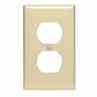 Leviton 80703-I Duplex Wallplate