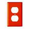 Leviton 80703-R Duplex Wallplate